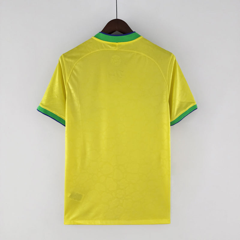 Camisa Seleção Brasil I [Com Patch] 22/23 Nike - Amarelo