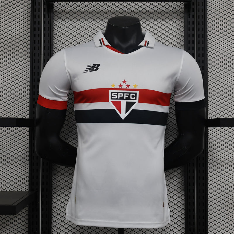 Camisa São Paulo I 24/25 Branca - New Balance - Masculino Jogador