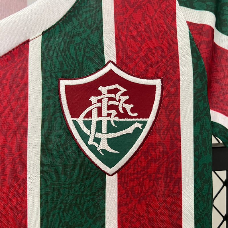 Camisa Fluminense I 24/25 Feminina - Umbro - Vermelha e Verde