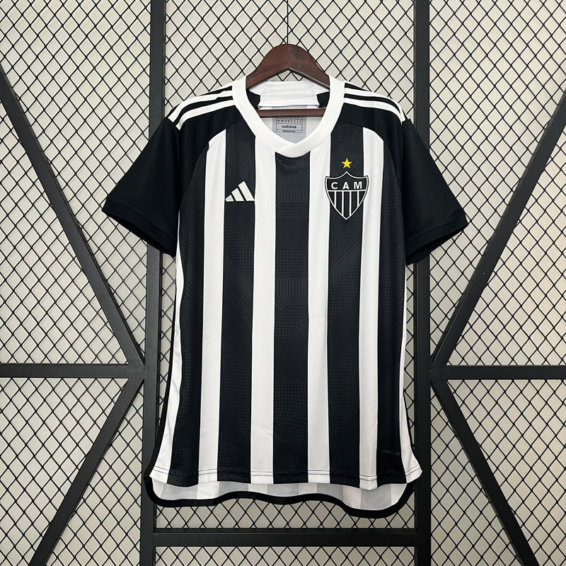 Camisa Atlético Mineiro I 24/25 Adidas - Preto e Branca