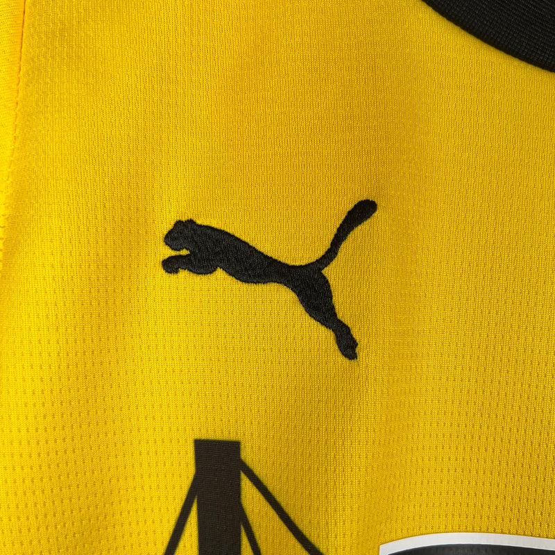 Kit Infantil Borussia Dortmund I 23/24 Puma - Amarela