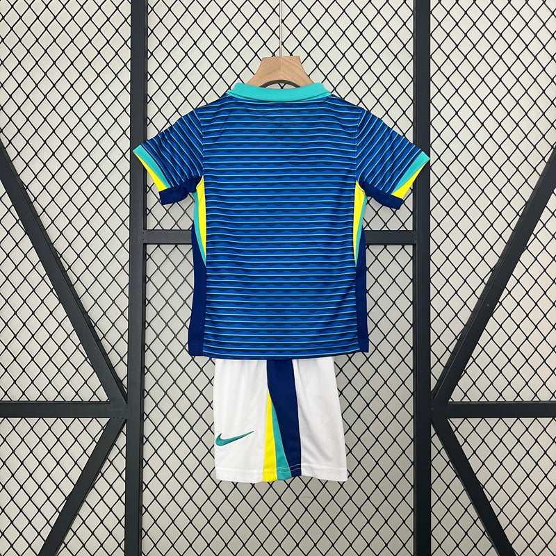 Seleção Brasileira Kit Infantil Away 2024-25 - Nike