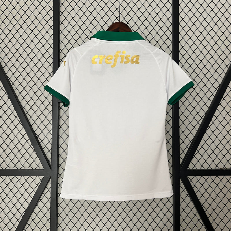 Camisa Palmeiras II Feminina 24/25 - Puma - Branca