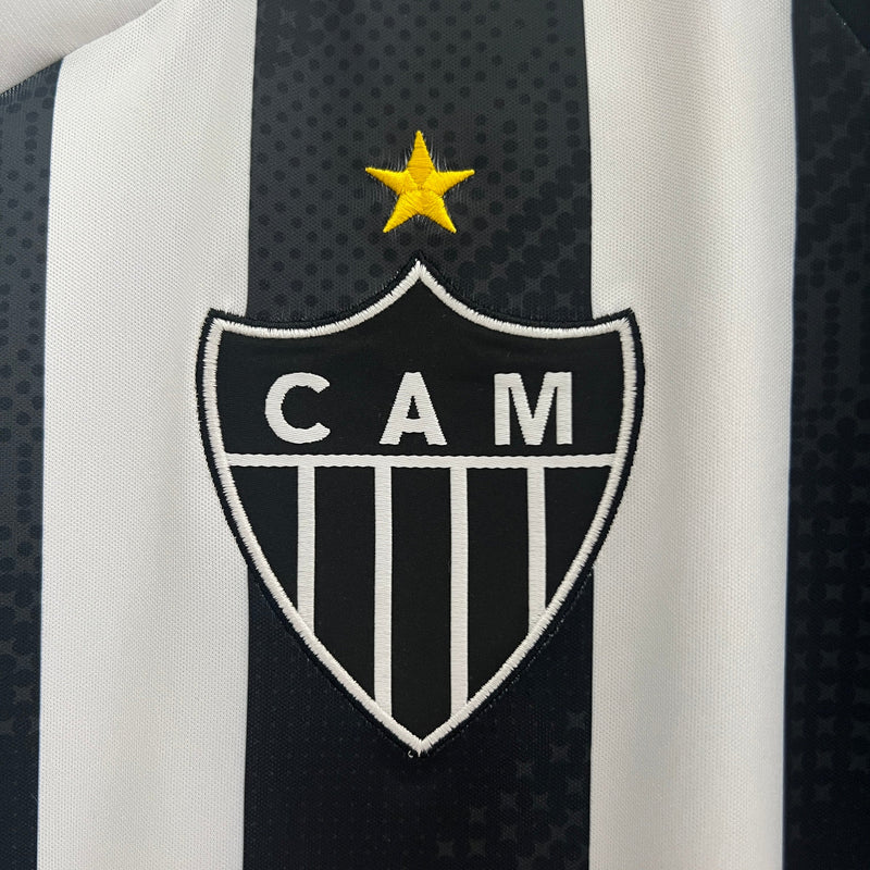 Camisa Atlético Mineiro I 24/25 Adidas - Preto e Branca