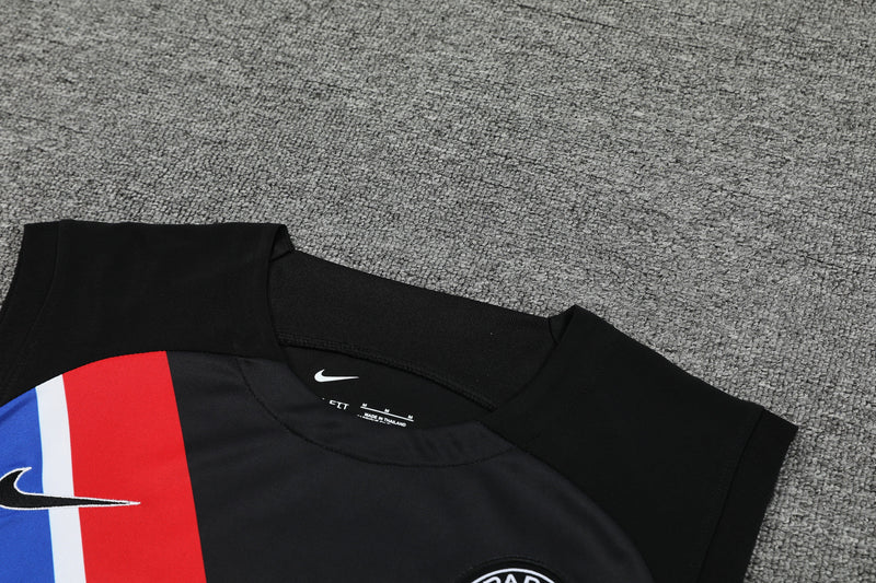 Kit Treino PSG 23/24 Nike - Preta