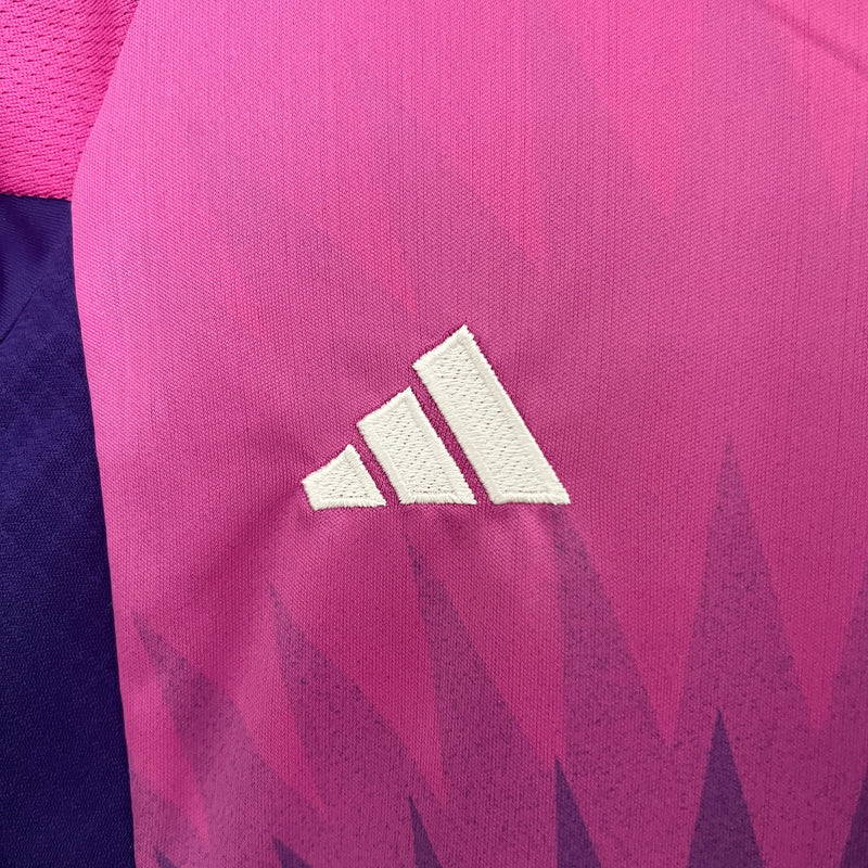 Kit Infantil Alemanha 2024/25 Away - Rosa - Adidas