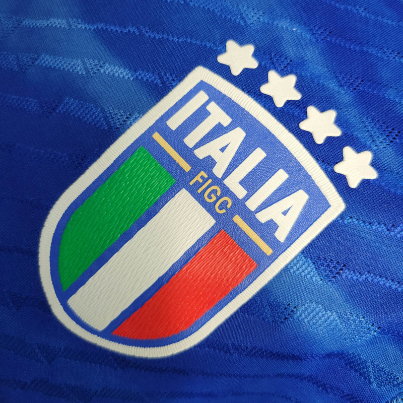 Camisa Itália I 23/24 - Azul - Puma - Masculino Jogador