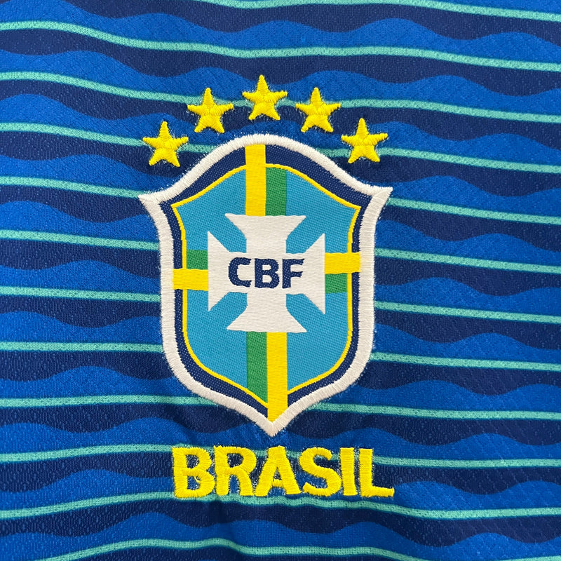 Seleção Brasileira Kit Infantil Away 2024-25 - Nike