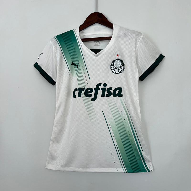 Camisa Feminina Palmeiras II 23/24 Puma - Branca