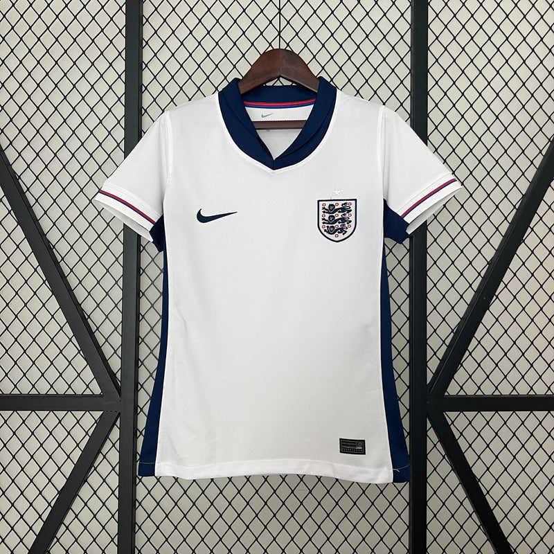 Camisa Inglaterra Feminina 2024 Home - Branca