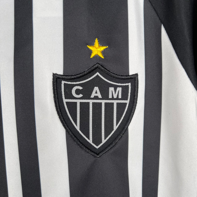 Camisa Atlético Mineiro I 24/25 Adidas - Preto e Branca