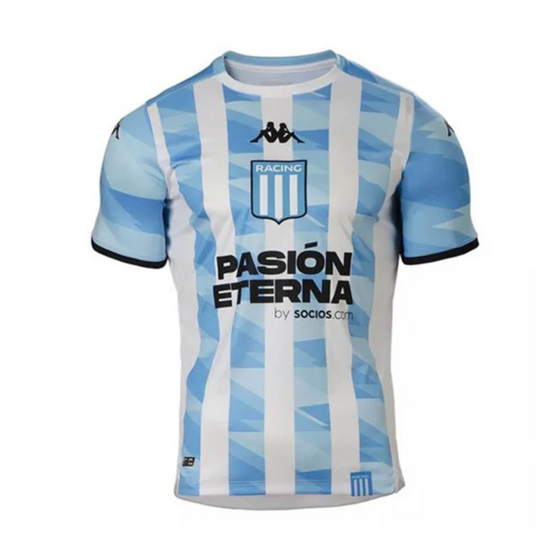 Camisa Racing I 22/23 Kappa - Branco e Azul