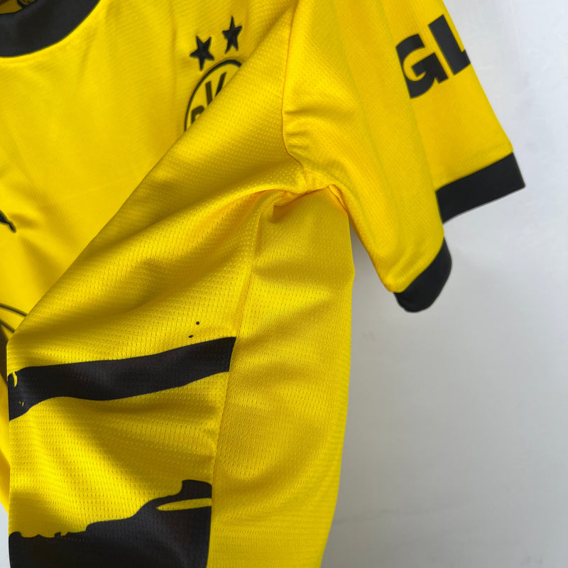 Camisa Borussia Dortmund I 23/24 Puma - Amarelo e Preto