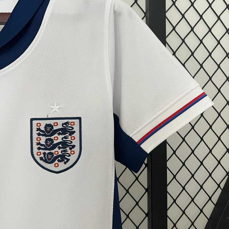 Camisa Inglaterra Feminina 2024 Home - Branca