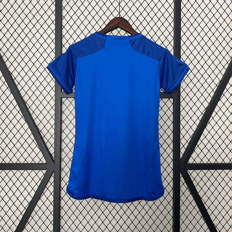 Camisa Cruzeiro I Feminina 24/25 - Adidas - Azul