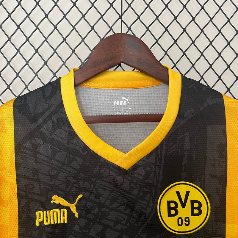 Camisa Borussia Dortmund Edição Especial 24/25 Puma - Amarelo e Preto