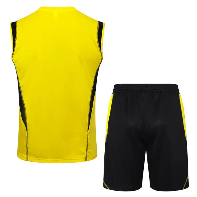 Kit Treino Flamengo 24/25 Adidas - Amarelo