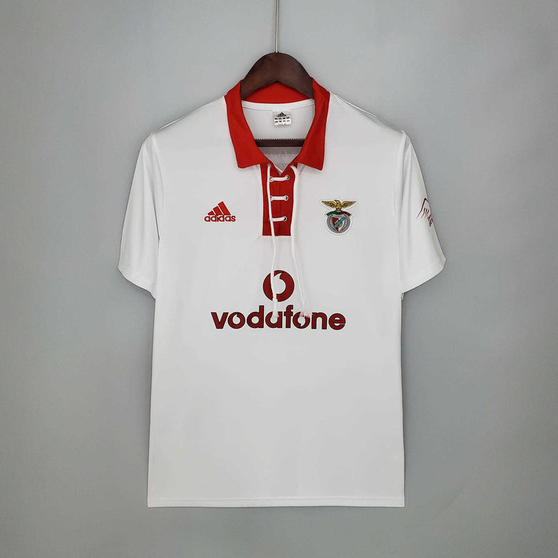 Camisa Benfica Retrô 2004/2005 Branca - Adidas