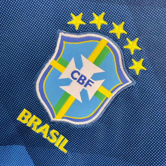 Camisa Feminina Seleção Brasil II 21/22 Nike - Azul