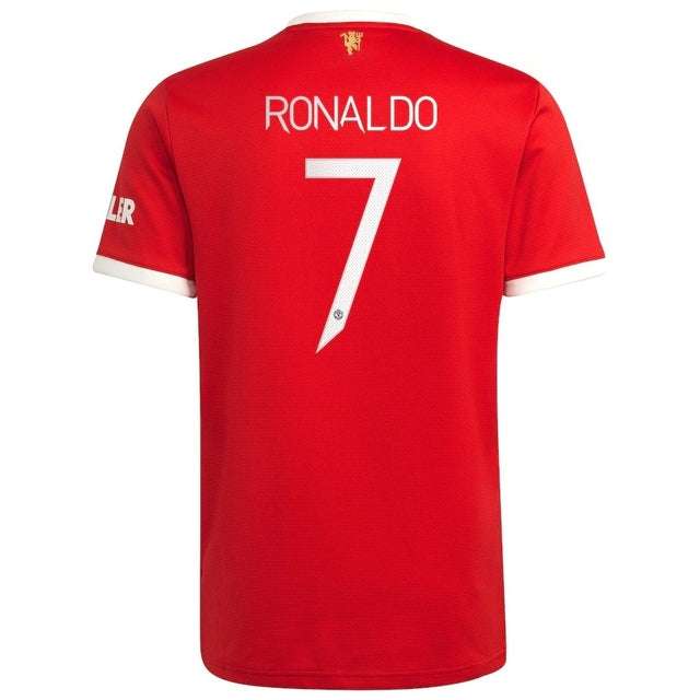 Camisa Manchester United I 21/22 Adidas - Vermelho - Ronaldo