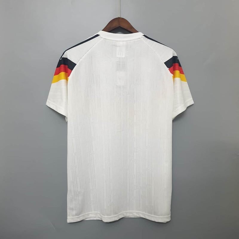 Camisa Seleção Alemanha Retrô 1990 Branca - Adidas