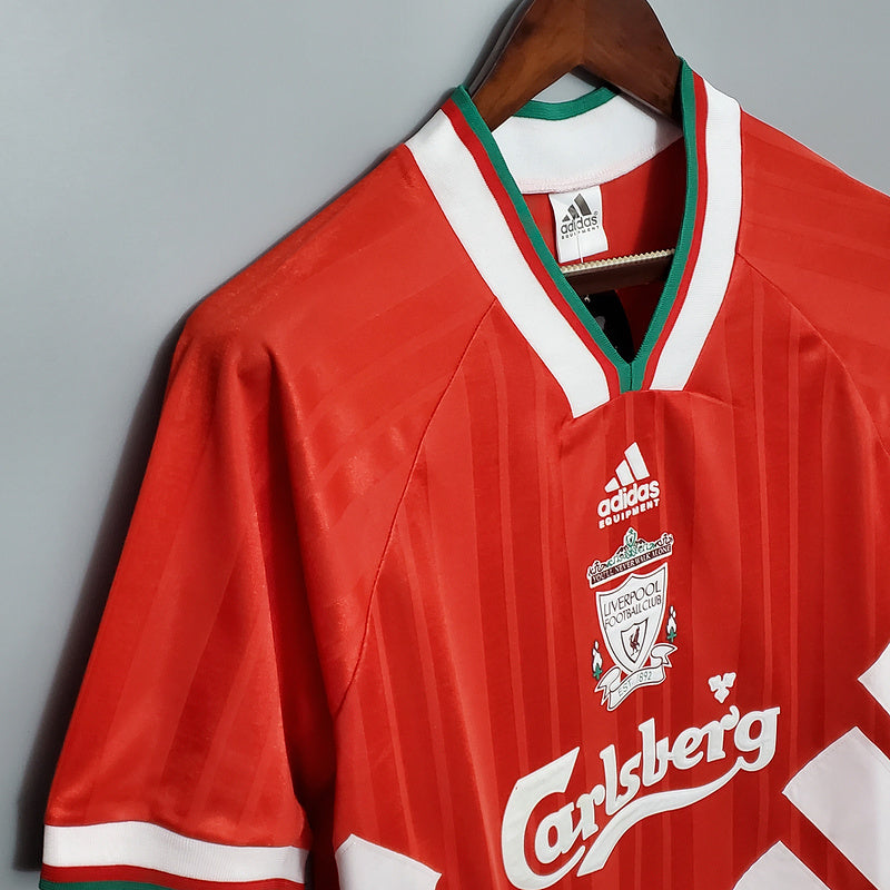 Camisa Liverpool Retrô 1993/1995 Vermelha - Adidas