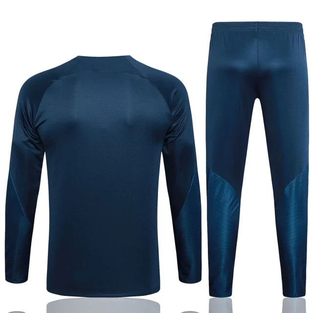 Conjunto Portugal 2023 Azul - Nike - Com Ziper