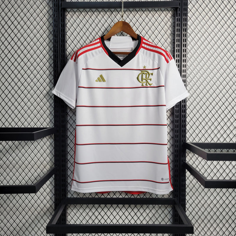 Camisa Flamengo II 23/24 Adidas - Branco