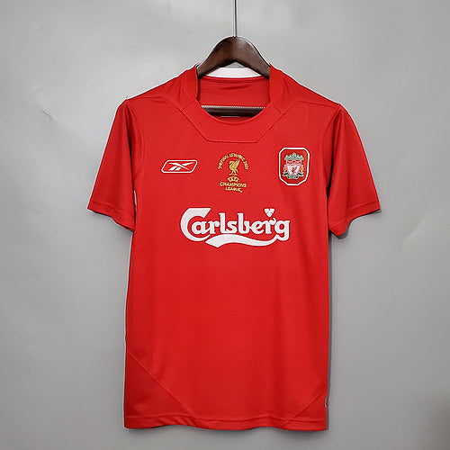 Camisa Liverpool Retrô 2005 Vermelha - Reebok