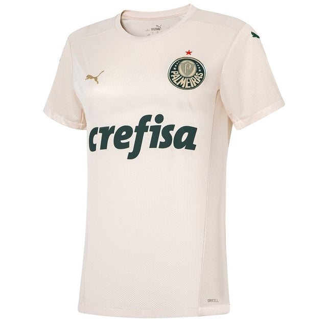 Camisa Feminina Palmeiras 21/22 Puma - Bege