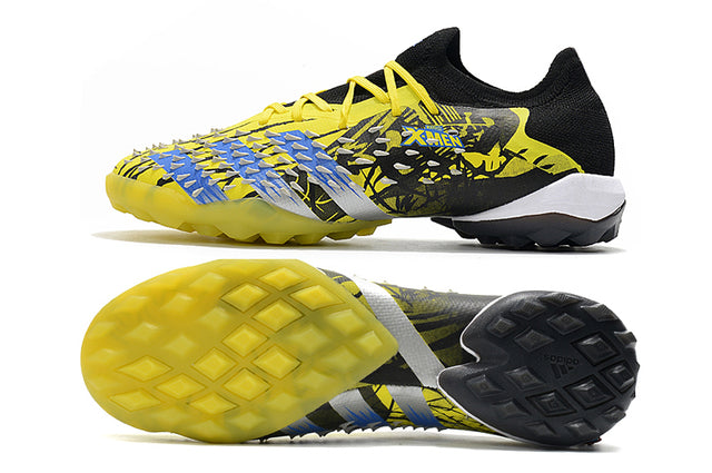 Chuteira Society Adidas Predator Freak .1 Xmen/Black/Yellow/Blue - Low