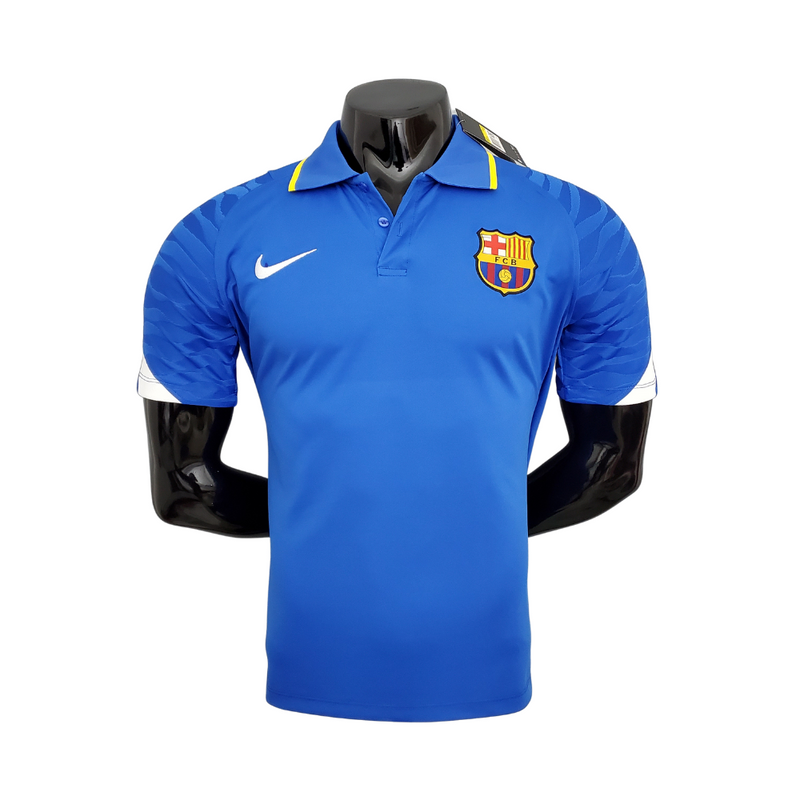 Camisa Polo Barcelona Azul - Masculina