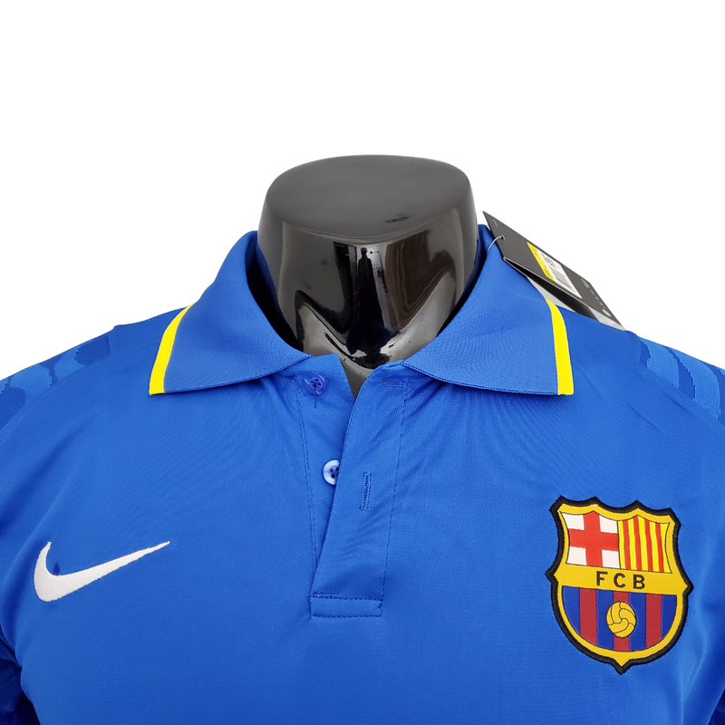 Camisa Polo Barcelona Azul - Masculina